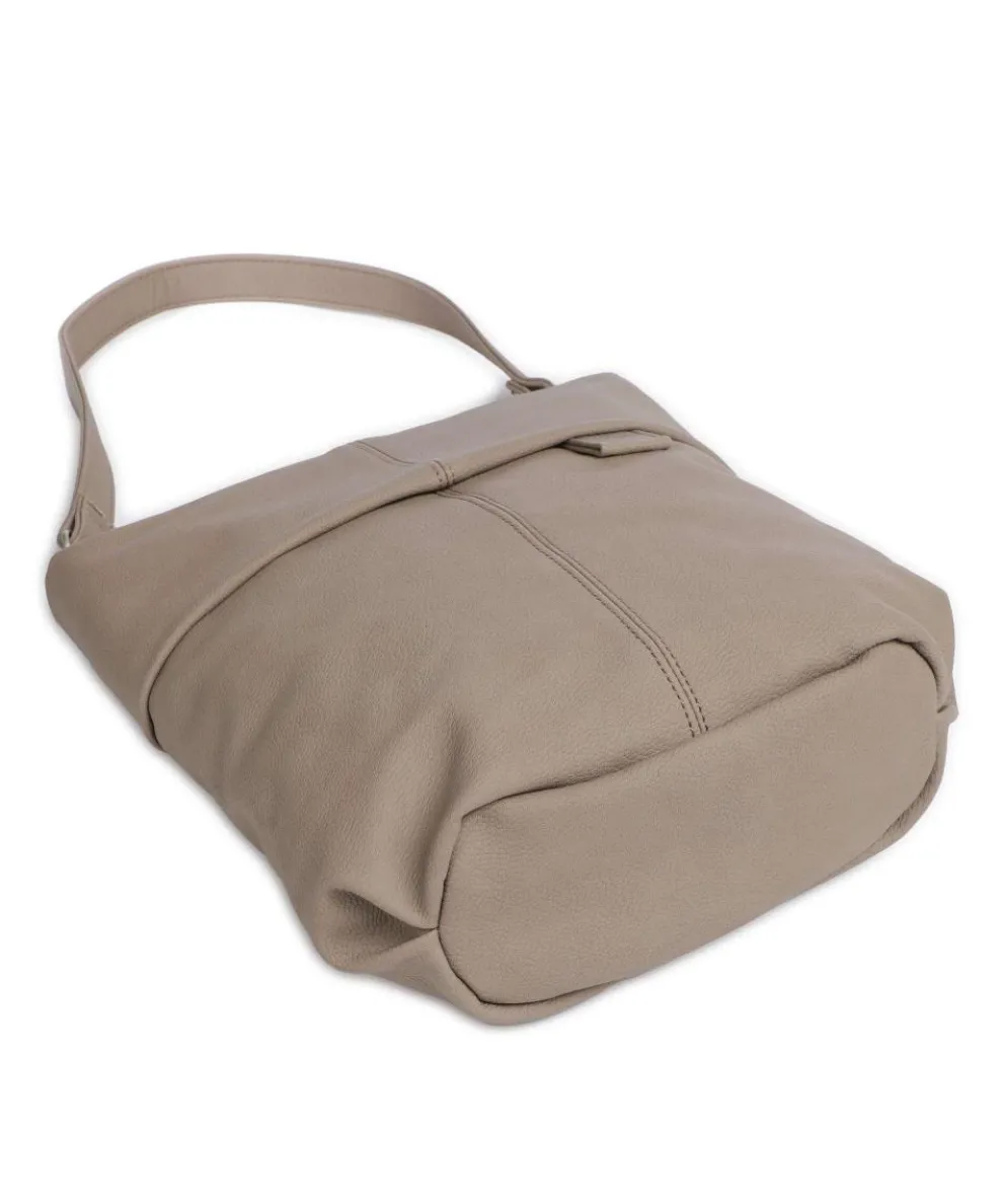 Mademoiselle.M M90 Beuteltasche Lederimitat beige