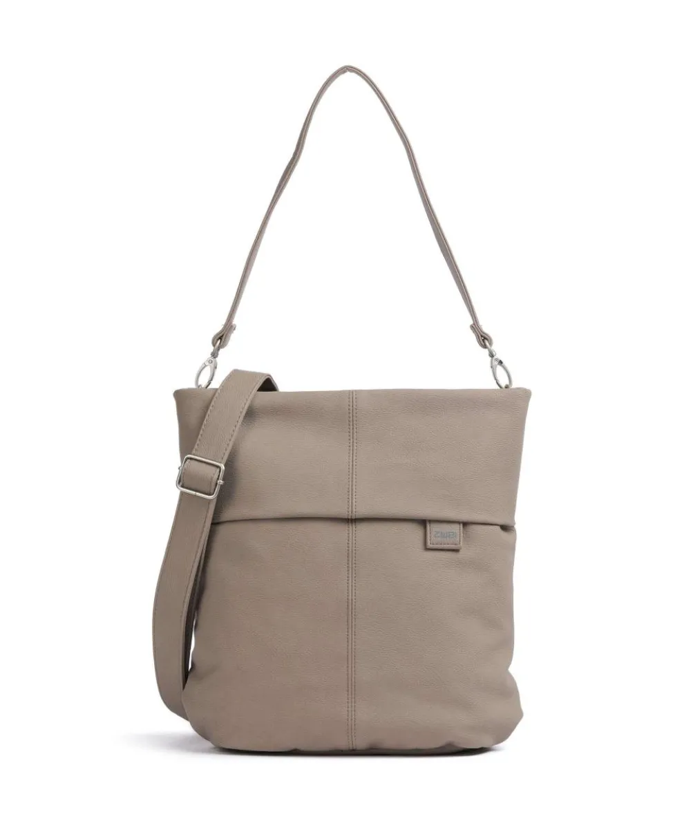 Mademoiselle.M M12 Beuteltasche Lederimitat beige