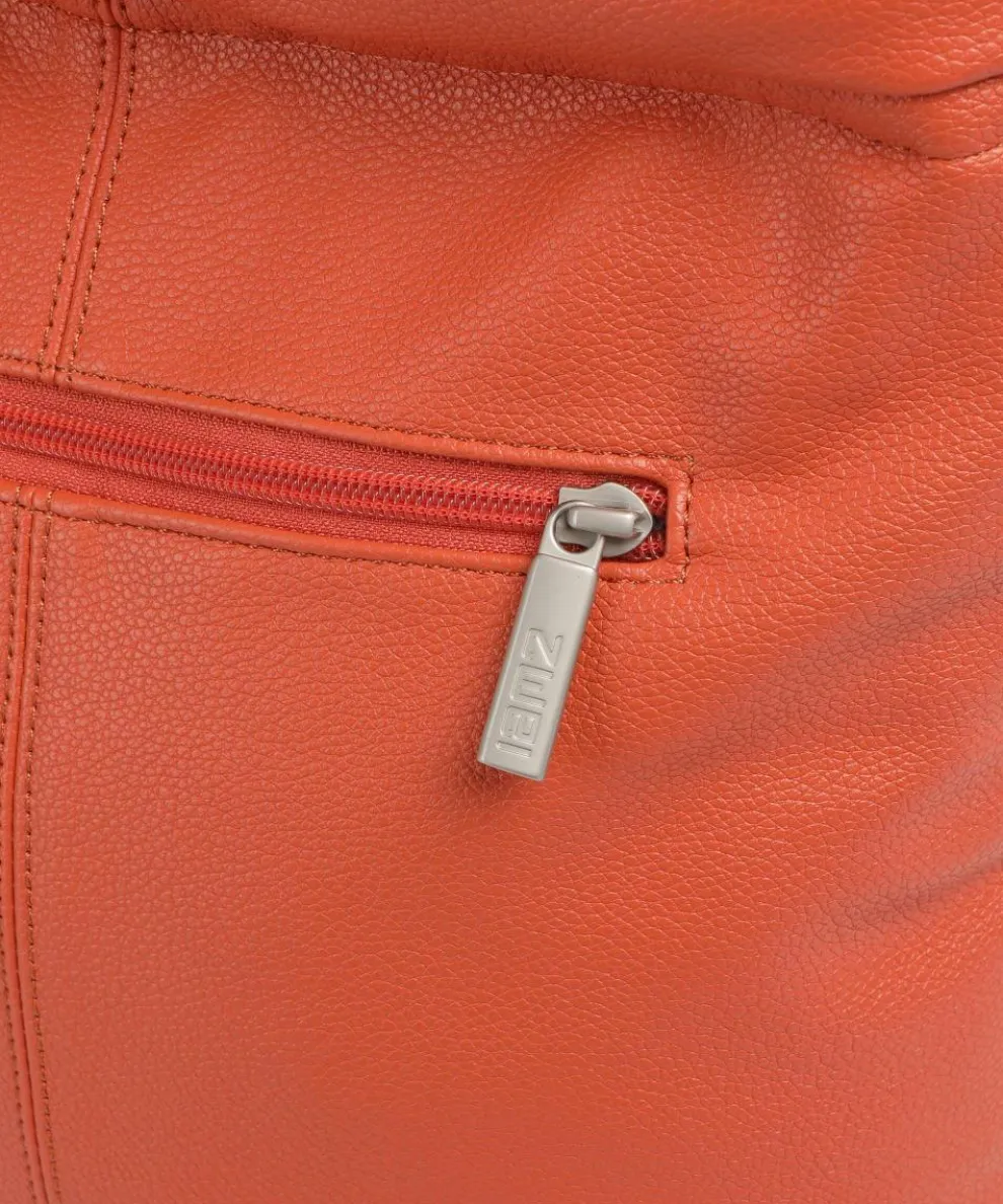 Mademoiselle.M M12 Beuteltasche Lederimitat orange