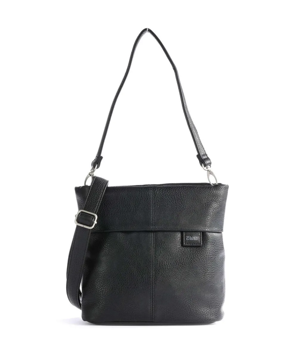 Mademoiselle.M M8 Schultertasche Lederimitat schwarz