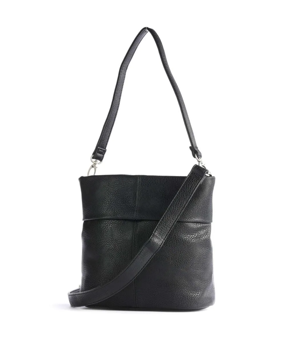 Mademoiselle.M M8 Schultertasche Lederimitat schwarz