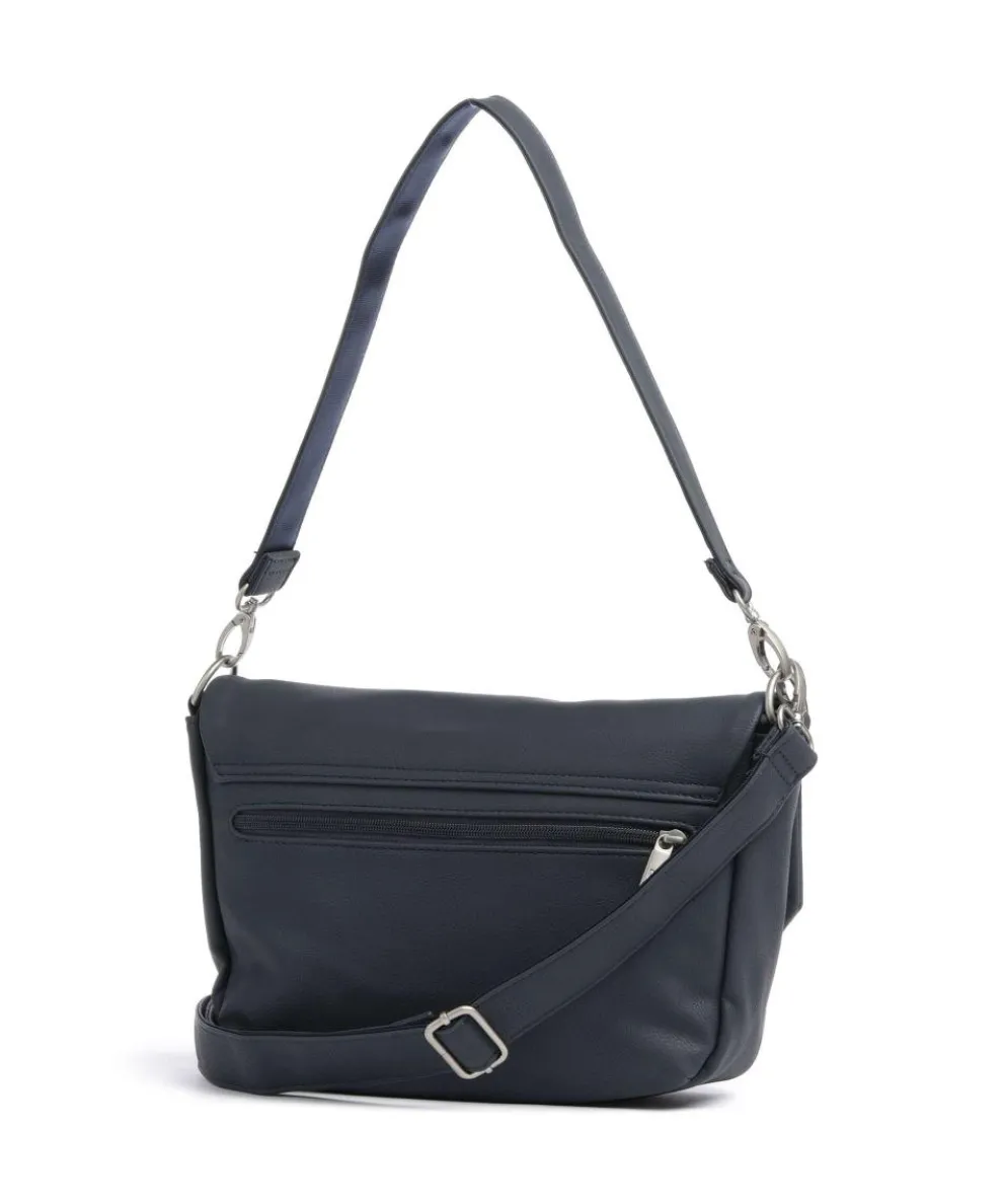 Mademoiselle.M M60 Schultertasche Lederimitat dunkelblau