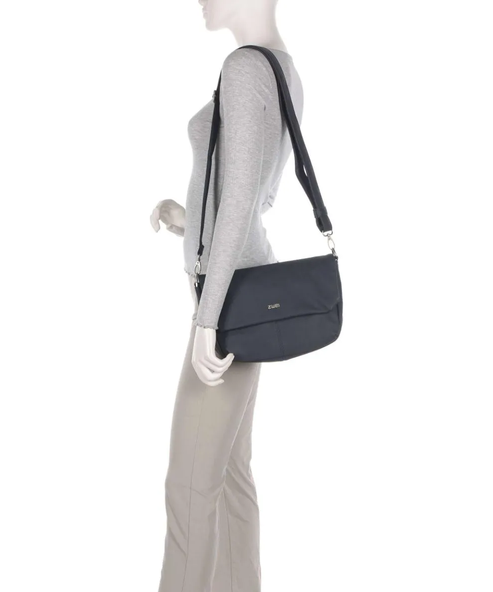 Mademoiselle.M M60 Schultertasche Lederimitat dunkelblau