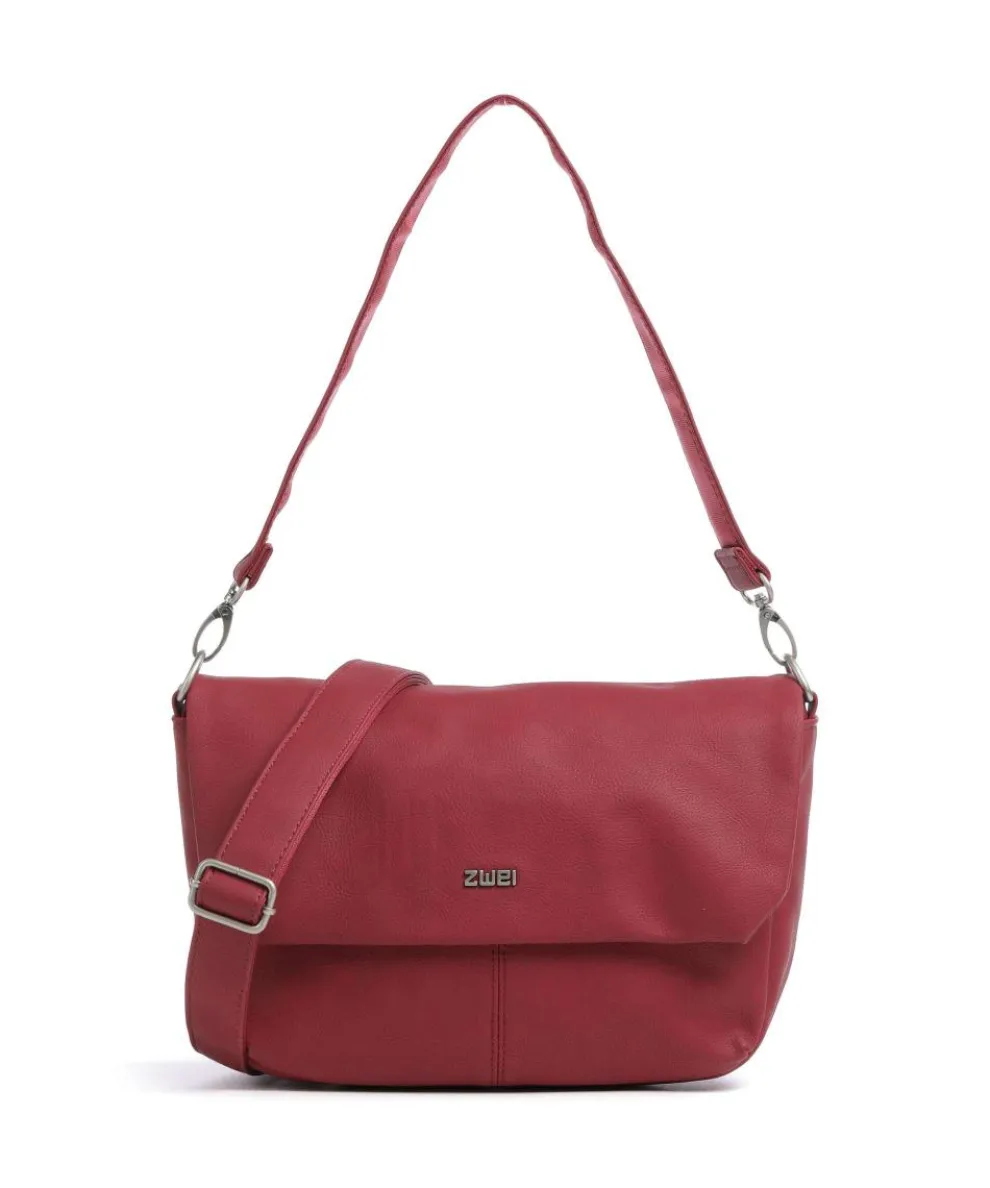 Mademoiselle.M M60 Schultertasche Lederimitat rot