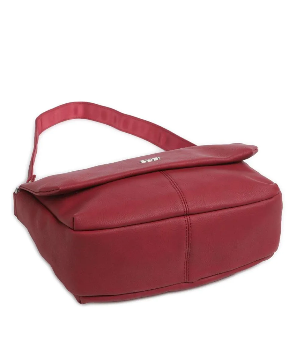 Mademoiselle.M M60 Schultertasche Lederimitat rot