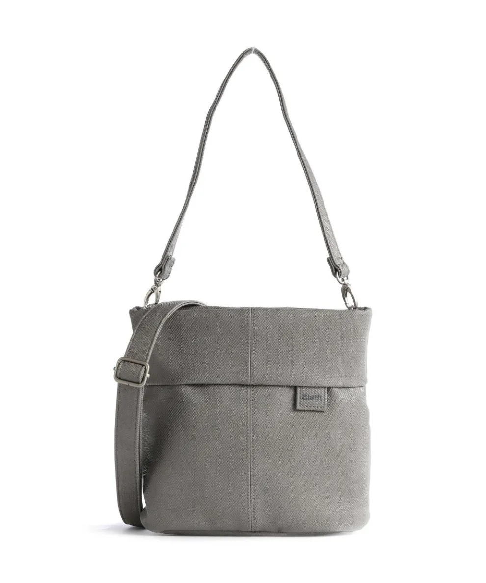 Mademoiselle.M M8 Schultertasche Lederimitat grau