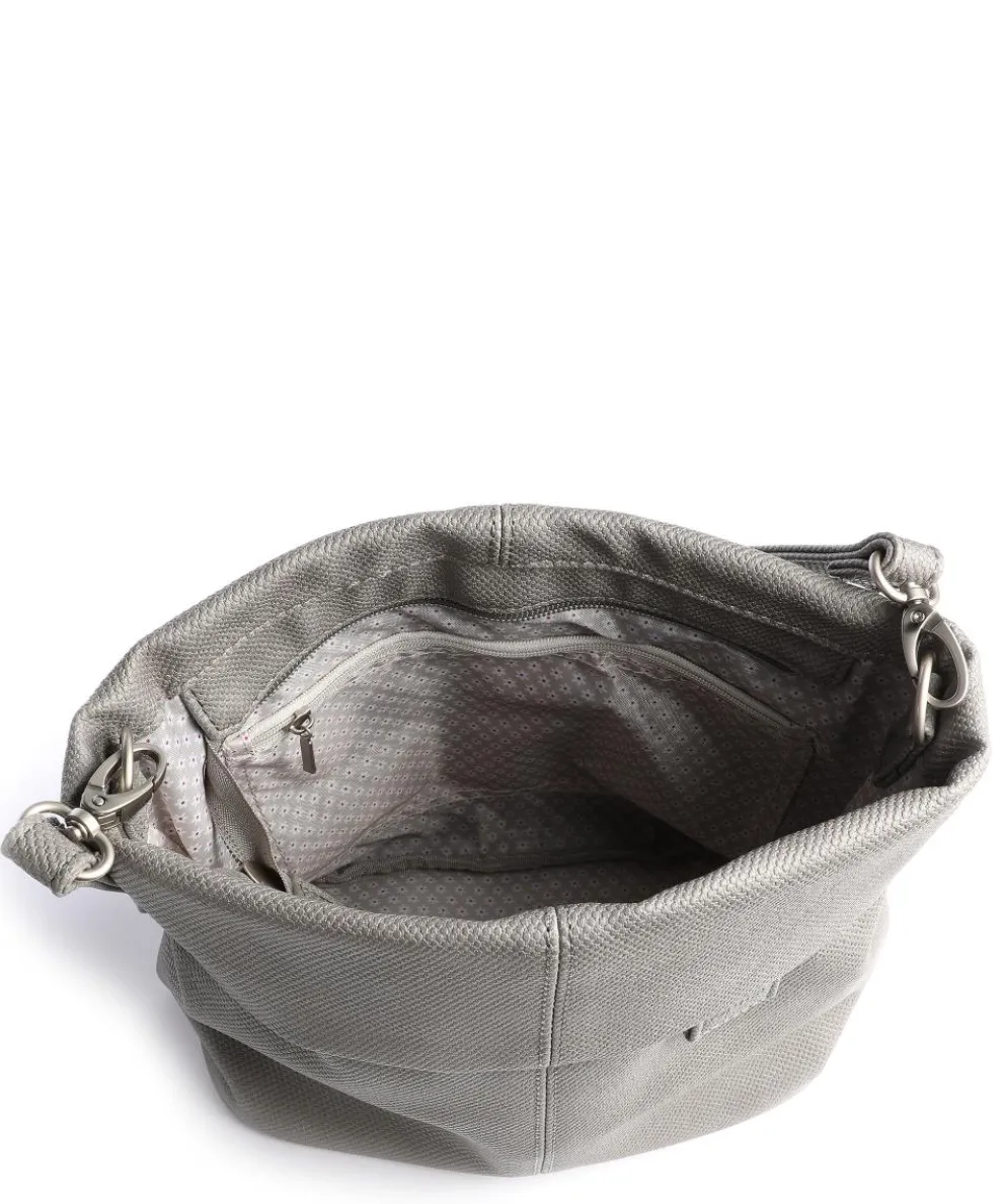 Mademoiselle.M M8 Schultertasche Lederimitat grau