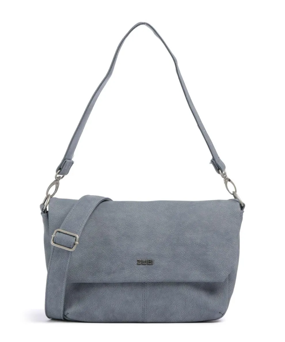 Mademoiselle.M M60 Schultertasche Lederimitat blau