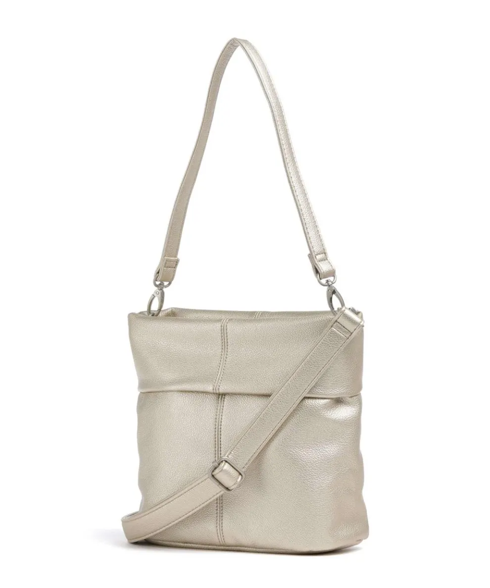 Mademoiselle.M M8 Schultertasche Lederimitat gold