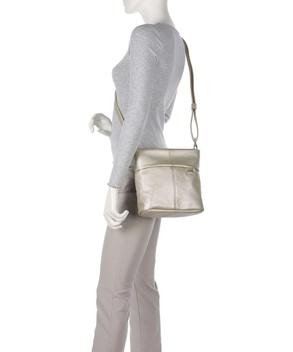 Mademoiselle.M M8 Schultertasche Lederimitat gold