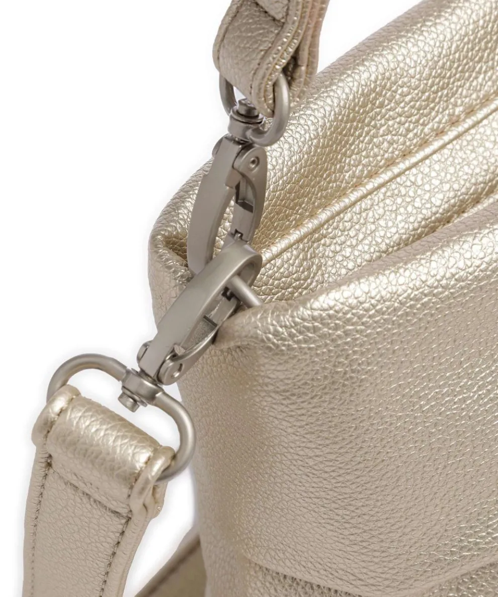 Mademoiselle.M M8 Schultertasche Lederimitat gold