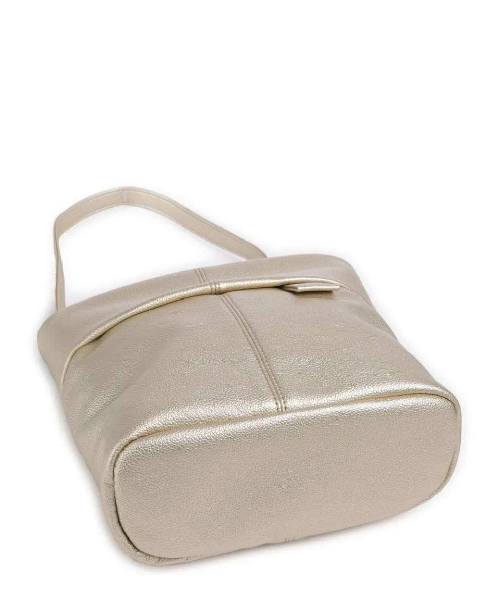 Mademoiselle.M M8 Schultertasche Lederimitat gold