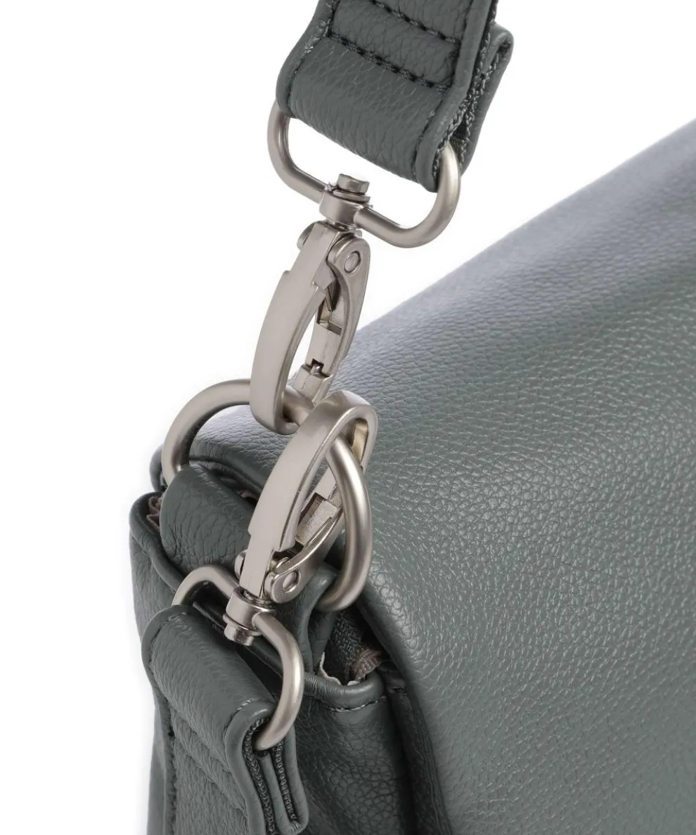 Mademoiselle.M M60 Schultertasche Lederimitat graugrün