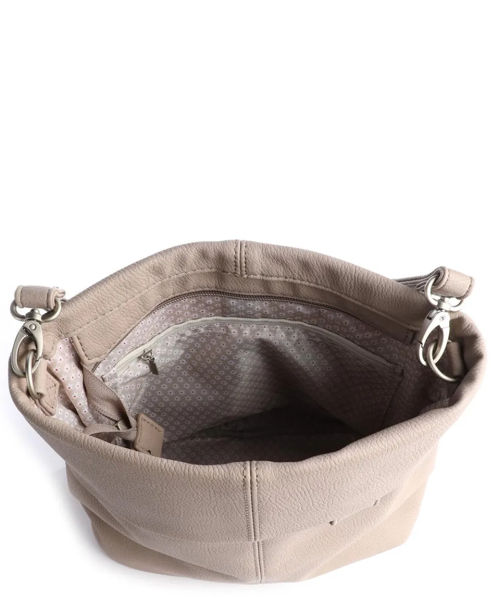 Mademoiselle.M M8 Schultertasche Lederimitat hellbraun