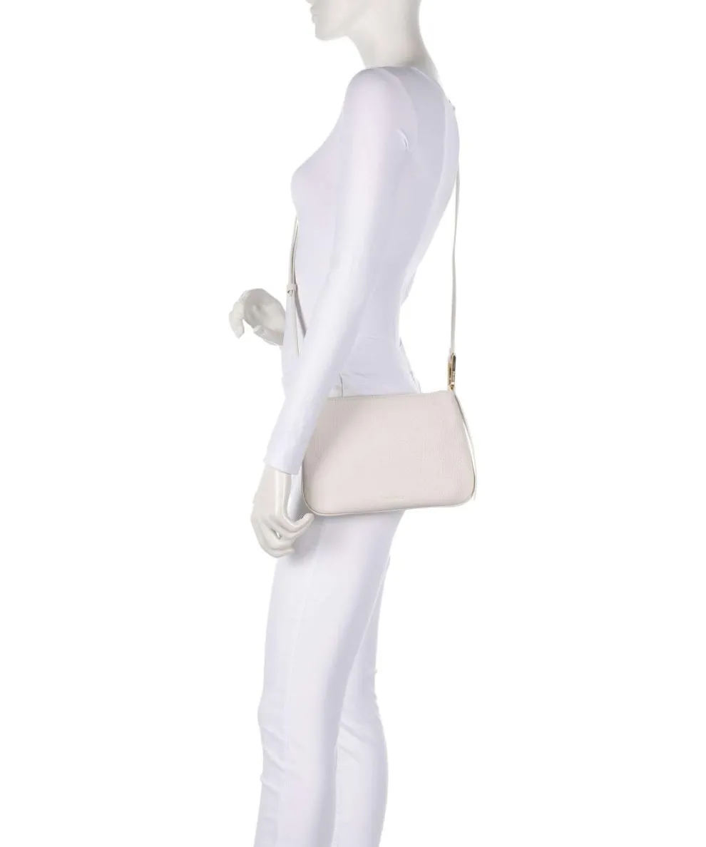 Magie Umhängetasche genarbtes Rindsleder weiß