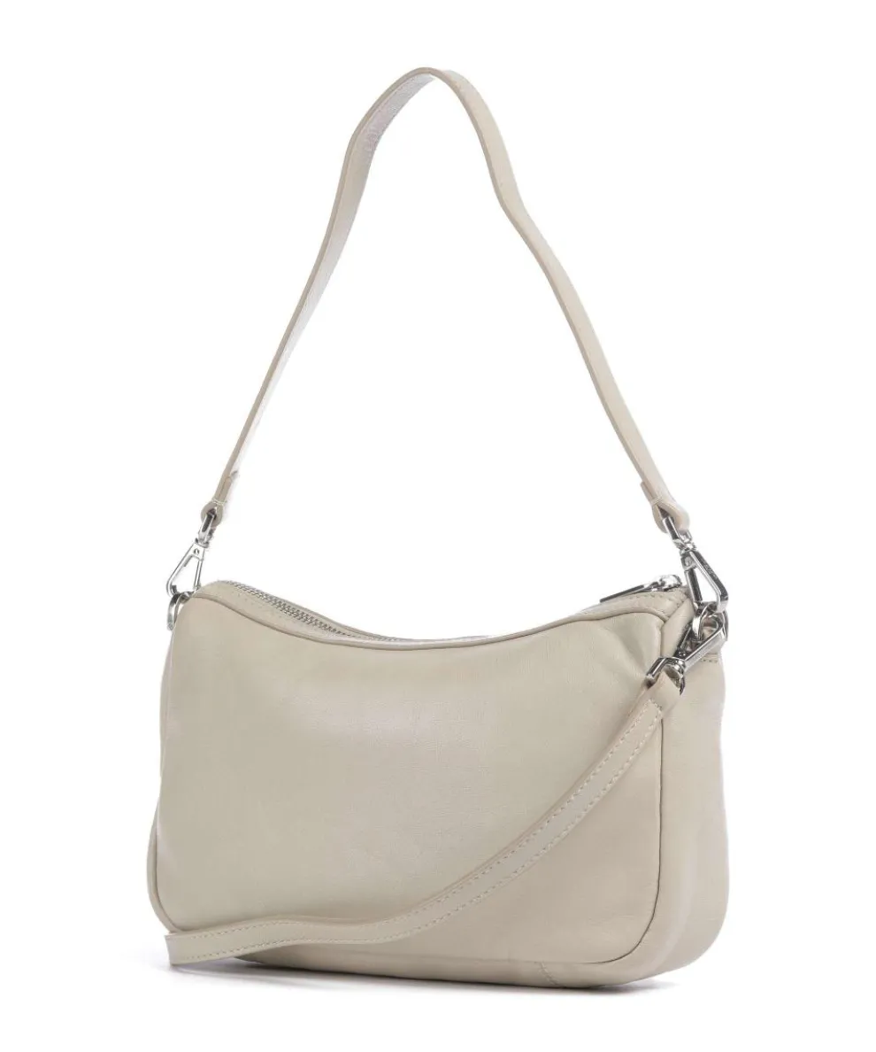 Maia Sheep Natural S Schultertasche Schafsleder beige