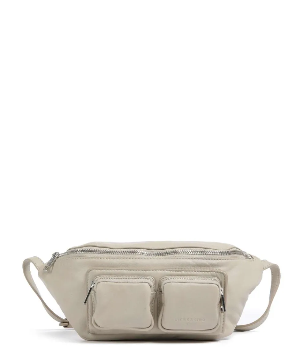 Maia Sheep Natural M Gürteltasche Schafsleder creme