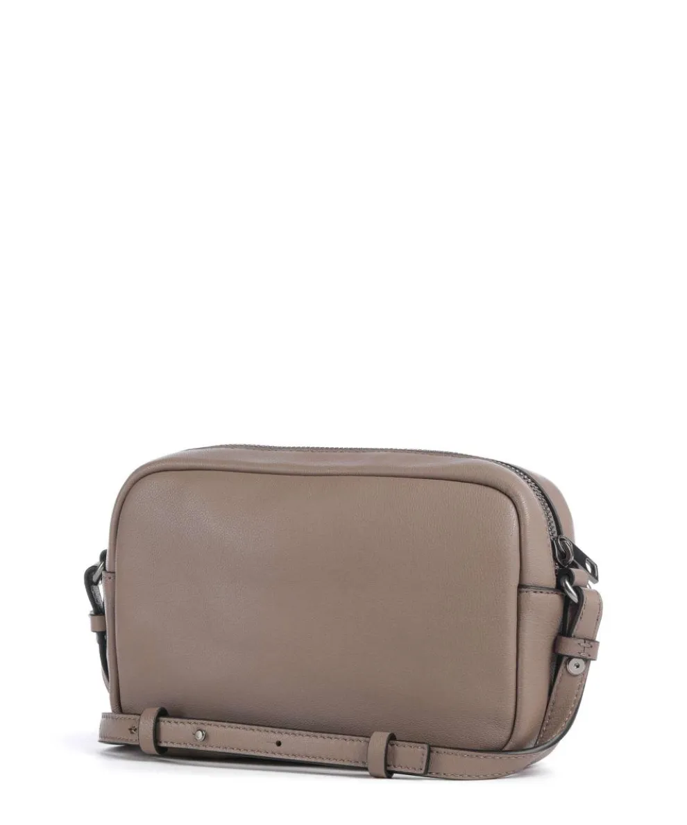 Maia Sheep Natural S Umhängetasche Schafsleder taupe