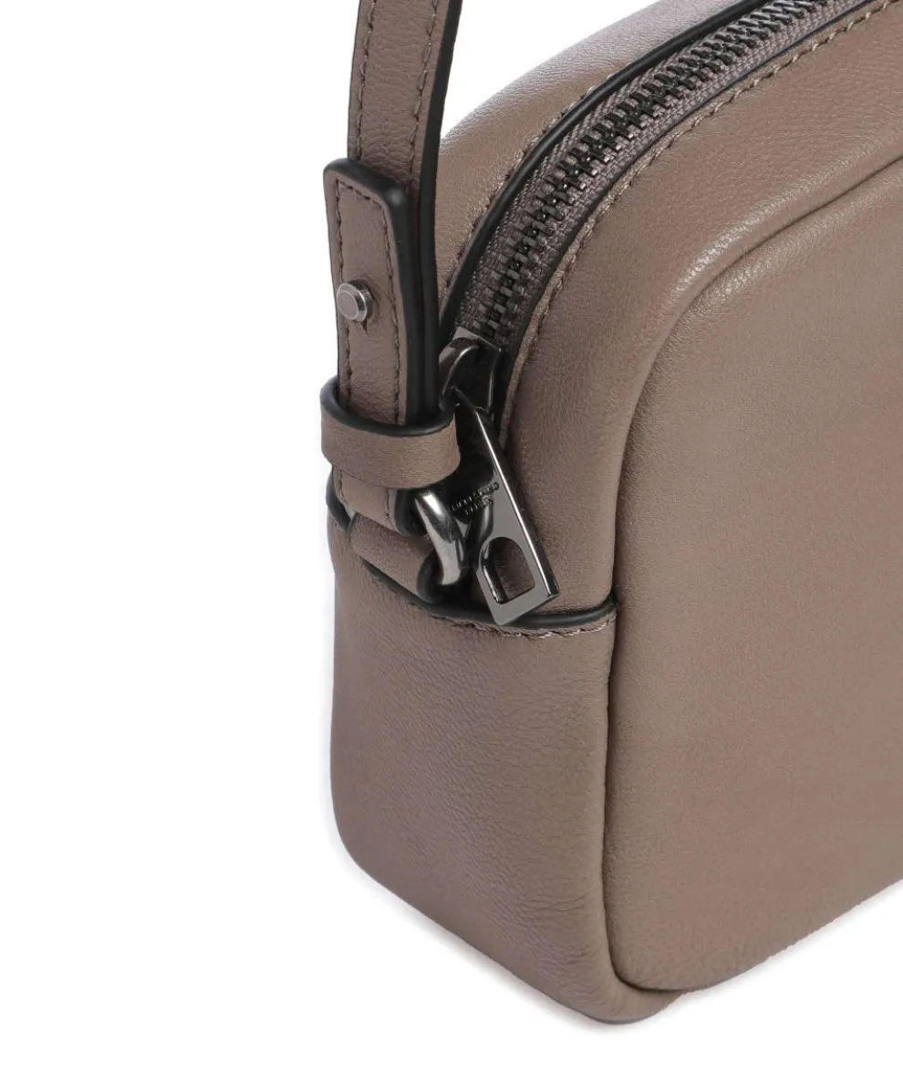 Maia Sheep Natural S Umhängetasche Schafsleder taupe