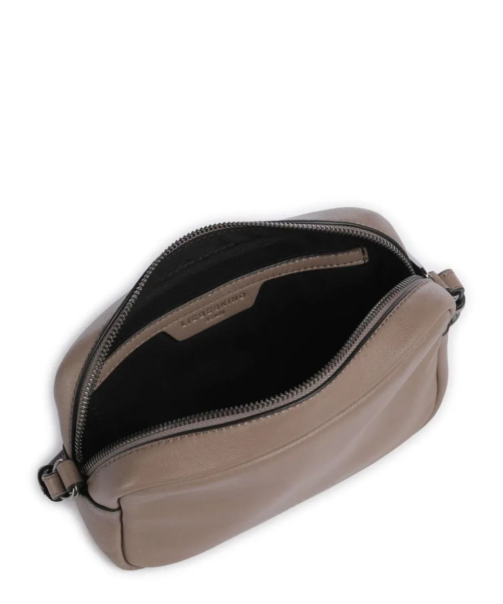 Maia Sheep Natural S Umhängetasche Schafsleder taupe