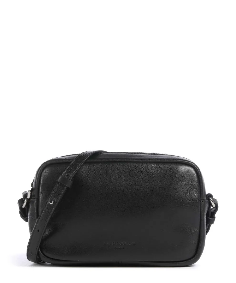 Maia Sheep Natural S Umhängetasche Schafsleder schwarz