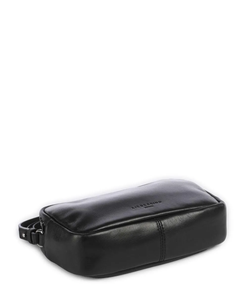 Maia Sheep Natural S Umhängetasche Schafsleder schwarz