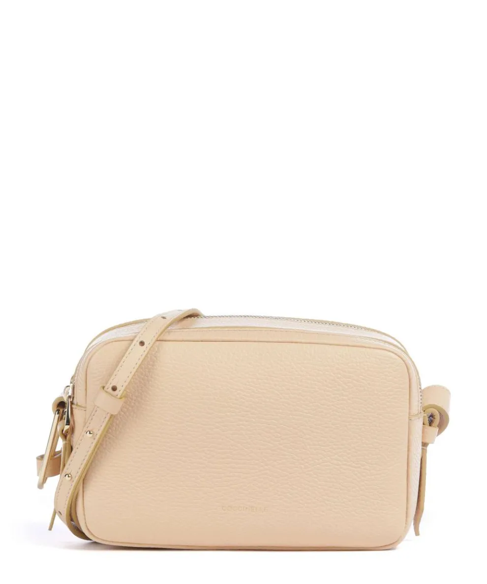 Malory Umhängetasche genarbtes Rindsleder natur