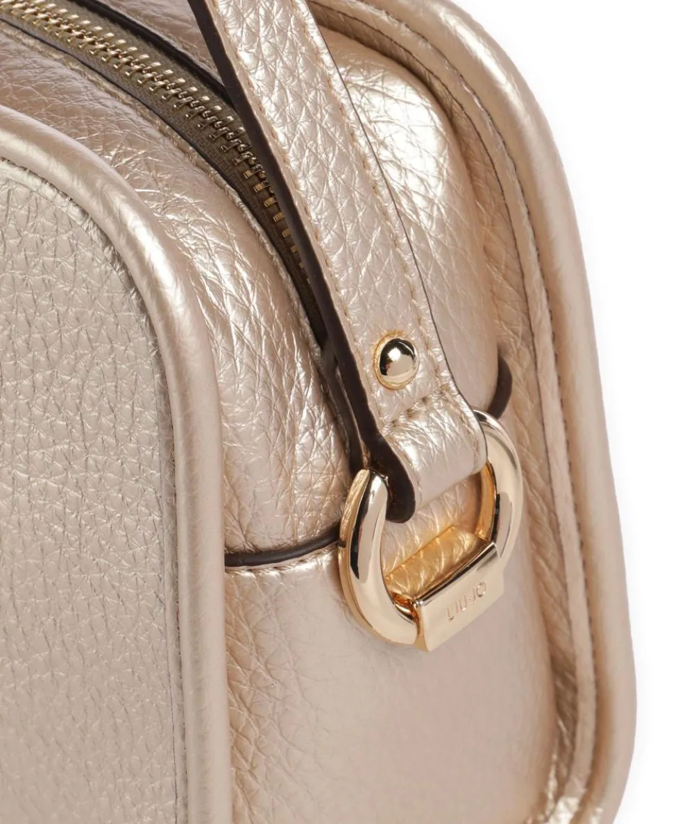 Manhattan M Umhängetasche Lederimitat gold