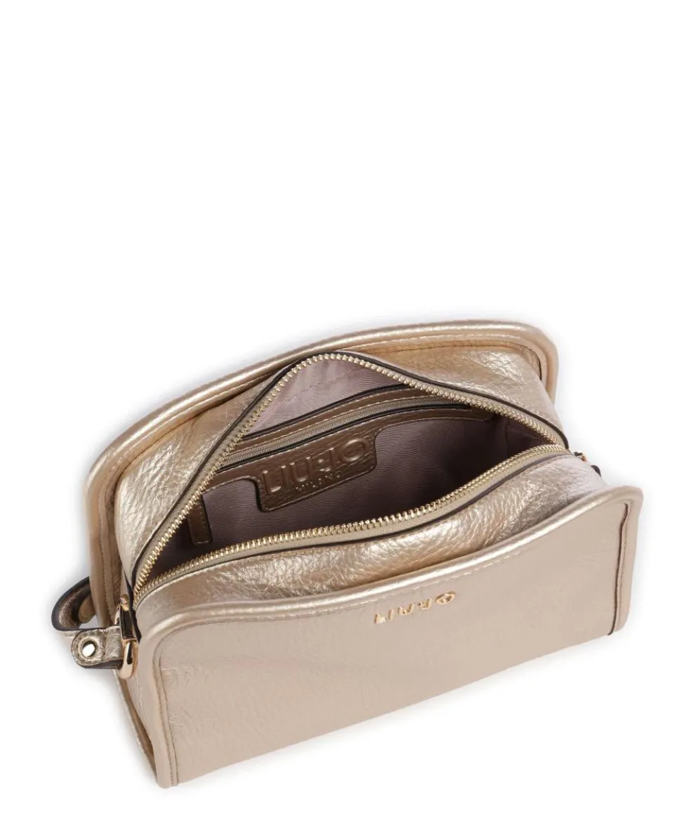 Manhattan M Umhängetasche Lederimitat gold