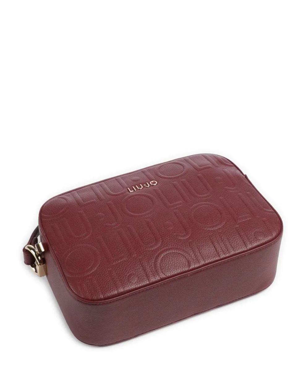 Manhattan M Umhängetasche Lederimitat wein