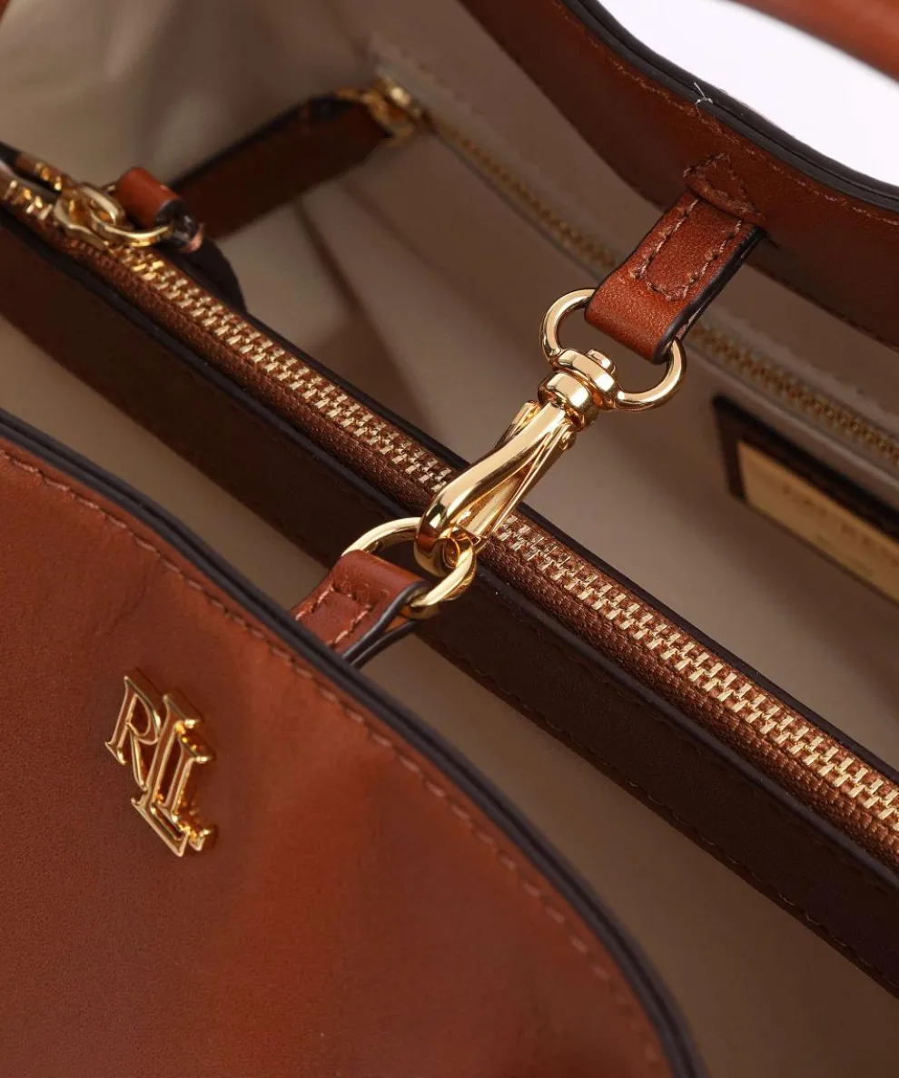 Marcy 26 Handtasche fein genarbtes Rindsleder cognac