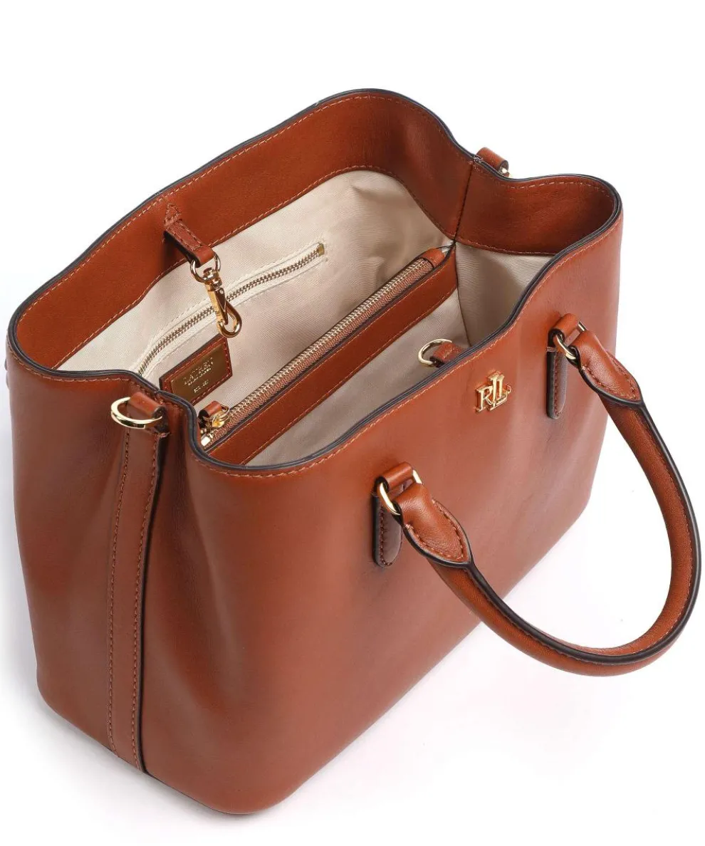 Marcy 26 Handtasche fein genarbtes Rindsleder cognac