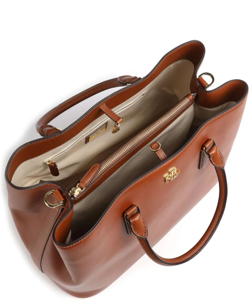 Marcy 36 Handtasche fein genarbtes Rindsleder tan