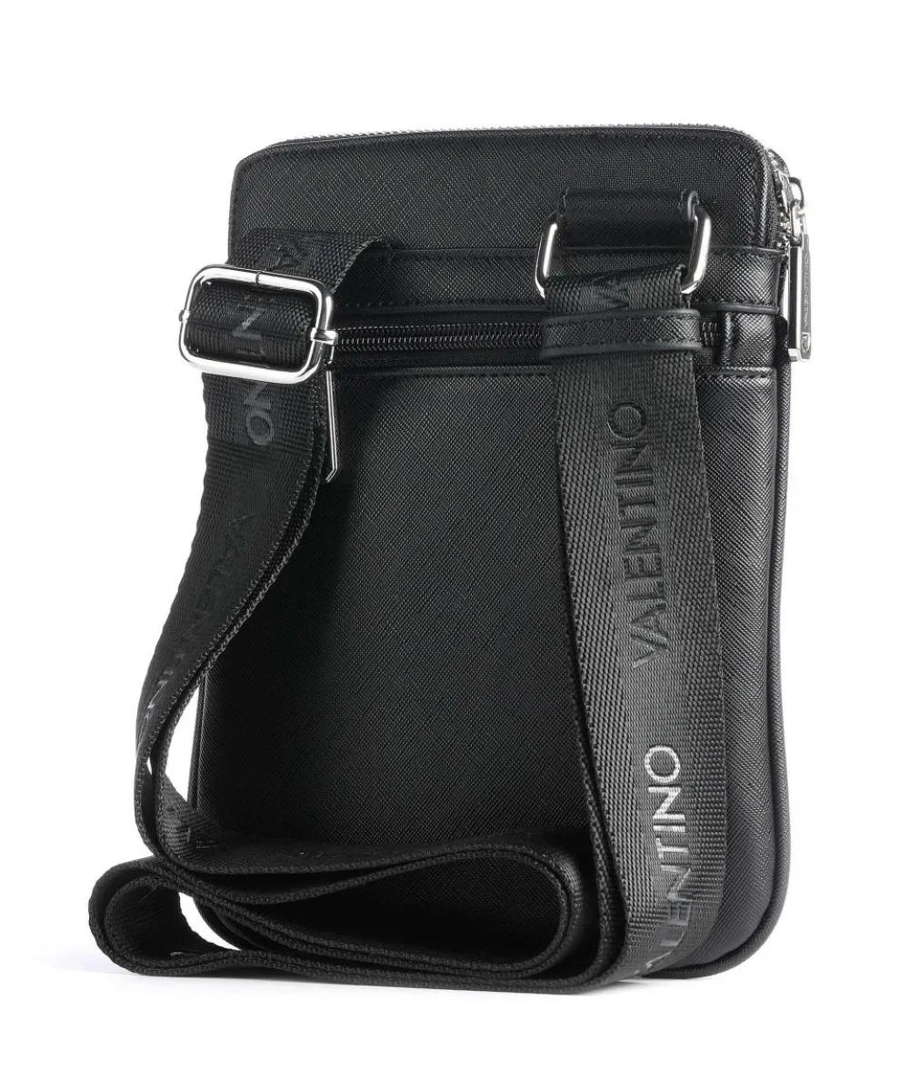 Marnier Umhängetasche Lederimitat schwarz