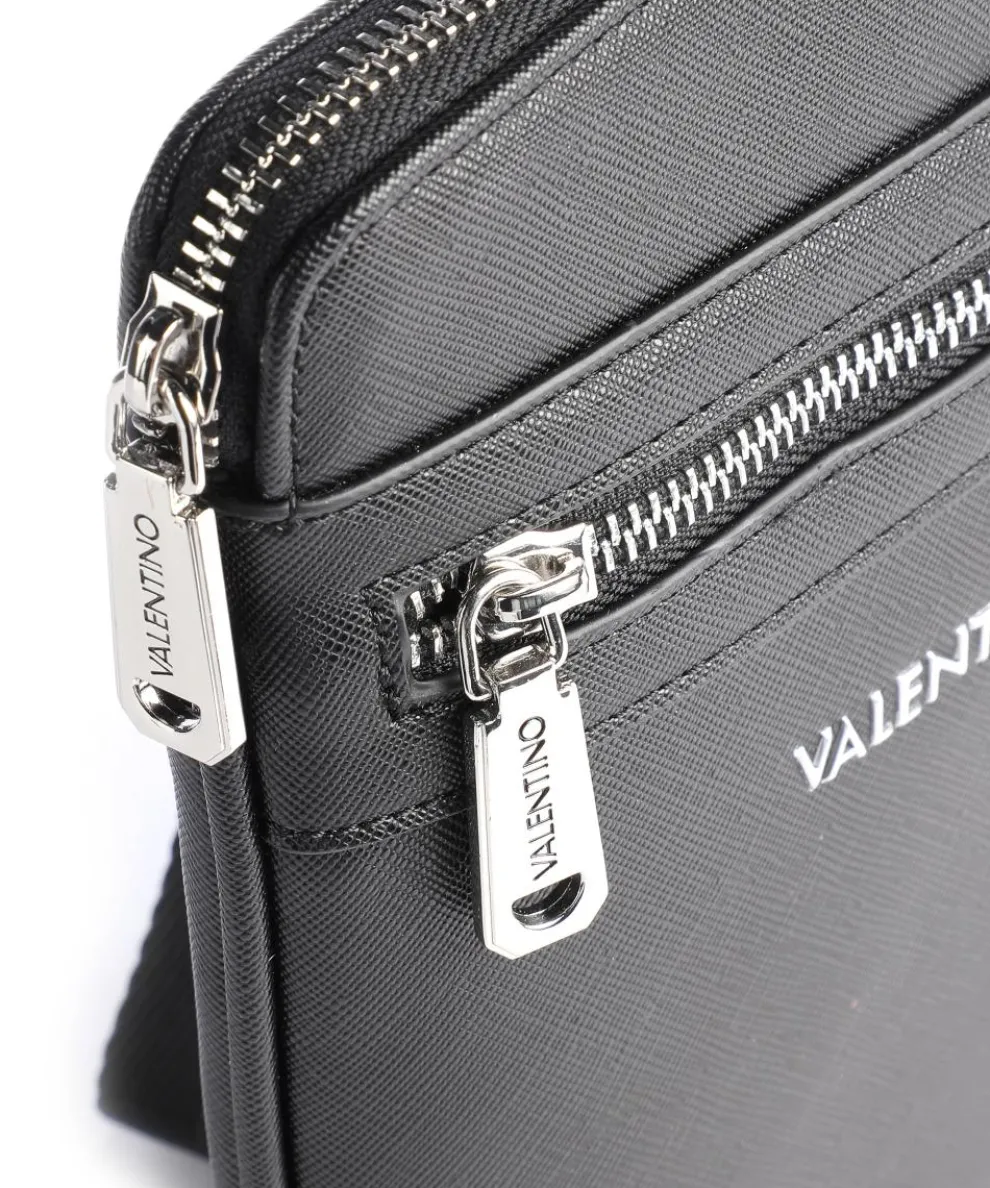 Marnier Umhängetasche Lederimitat schwarz