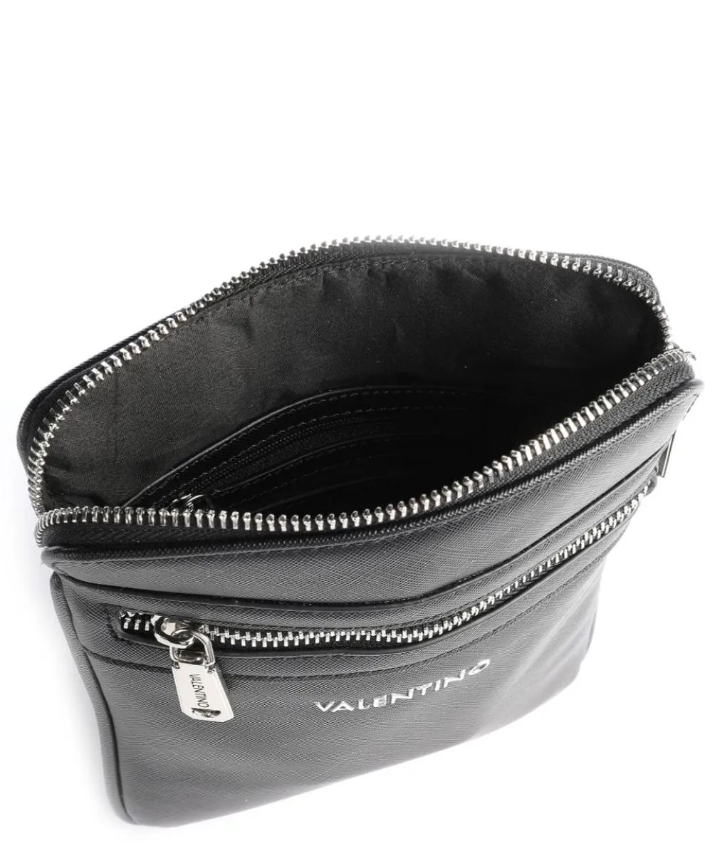 Marnier Umhängetasche Lederimitat schwarz