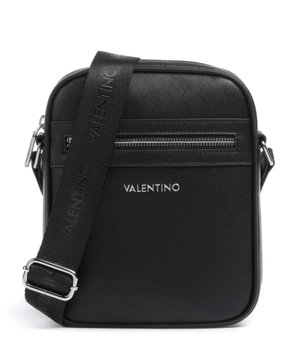 Marnier Umhängetasche Lederimitat schwarz