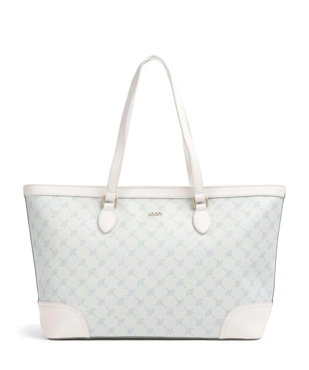 Mazzolino Diletta Mariella Shopper Lederimitat hellblau