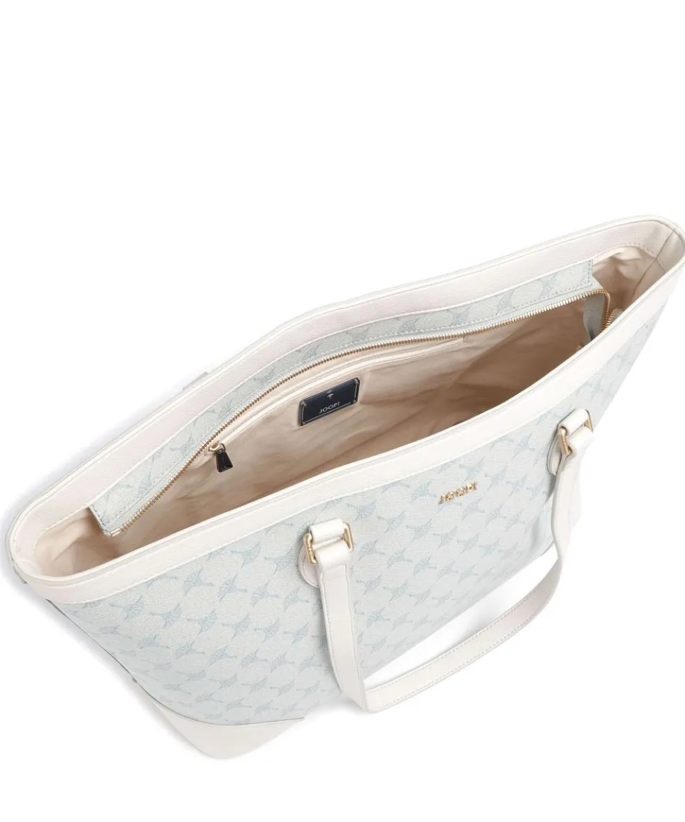 Mazzolino Diletta Mariella Shopper Lederimitat hellblau