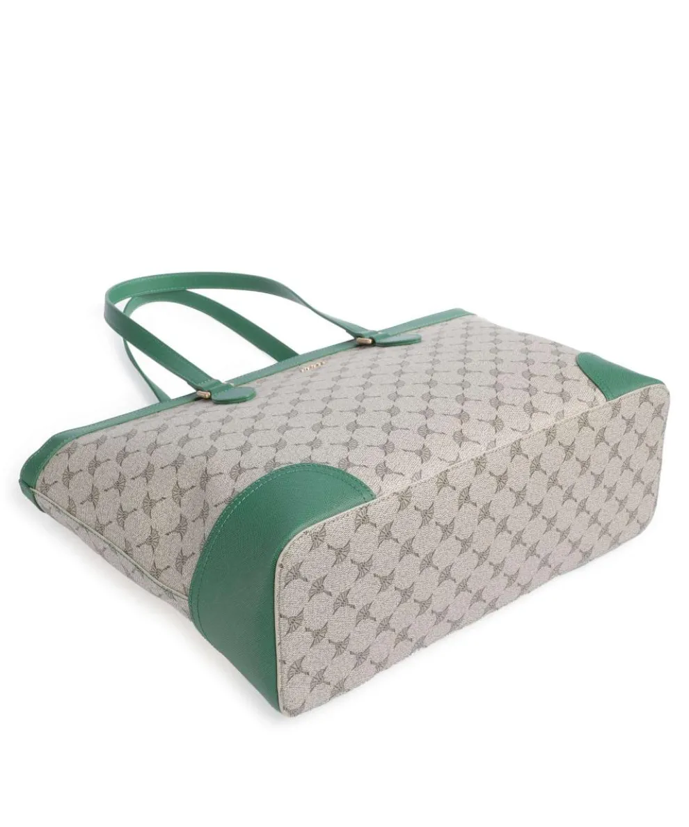 Mazzolino Diletta Mariella Shopper Lederimitat beige/grün