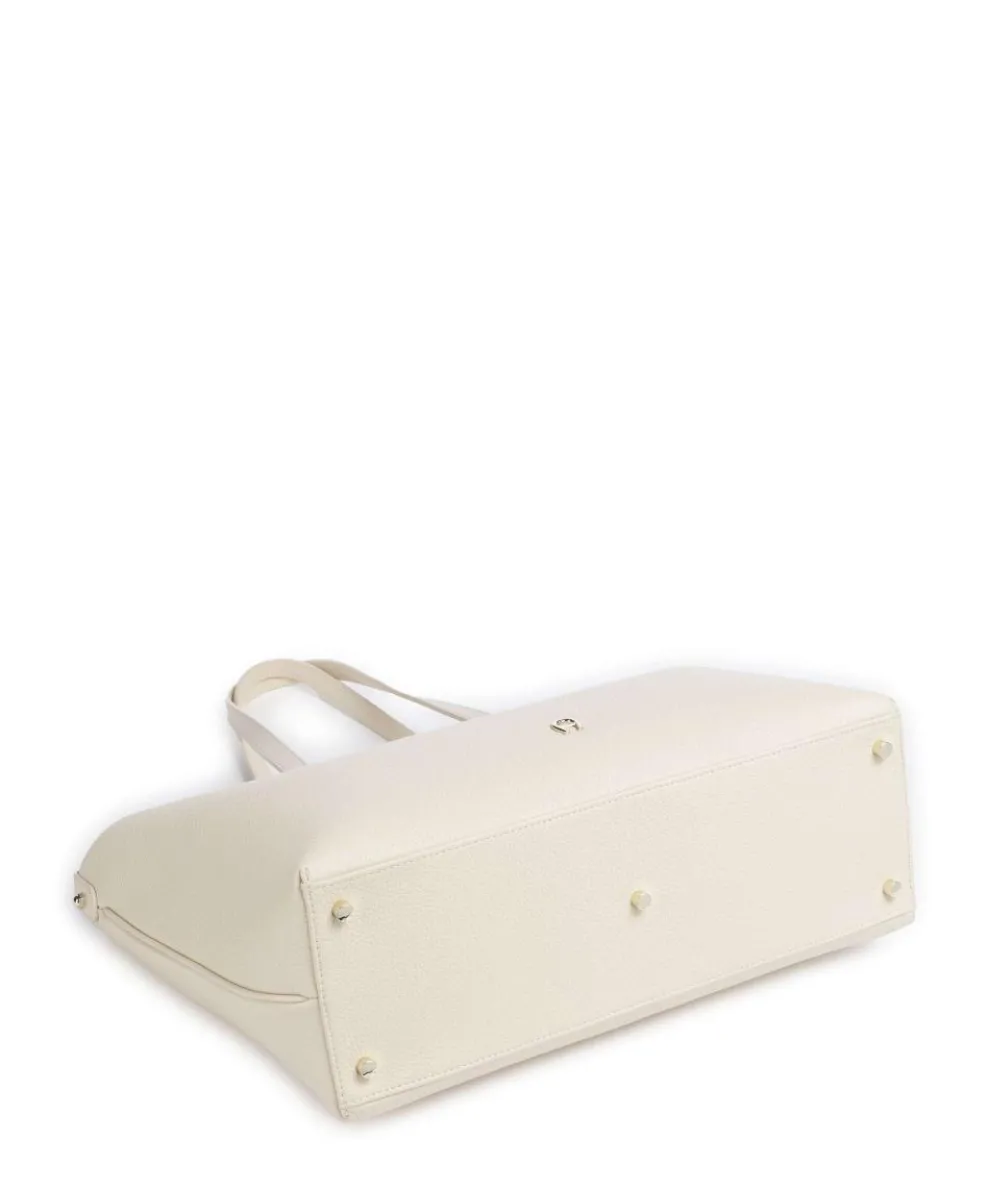 Diadora L Shopper genarbtes Rindsleder creme