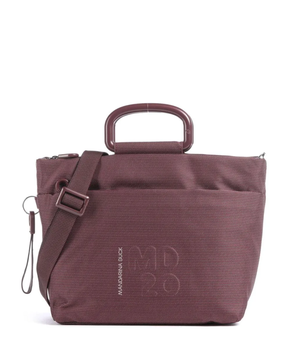 MD20 Handtasche Polyester brombeer