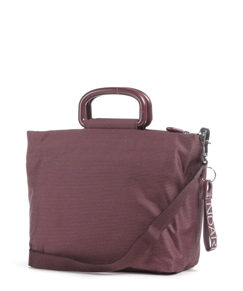 MD20 Handtasche Polyester brombeer