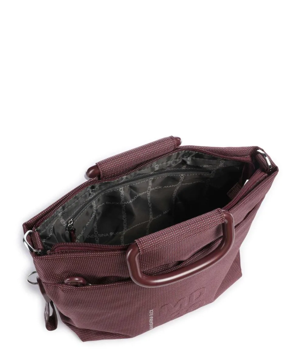 MD20 Handtasche Polyester brombeer