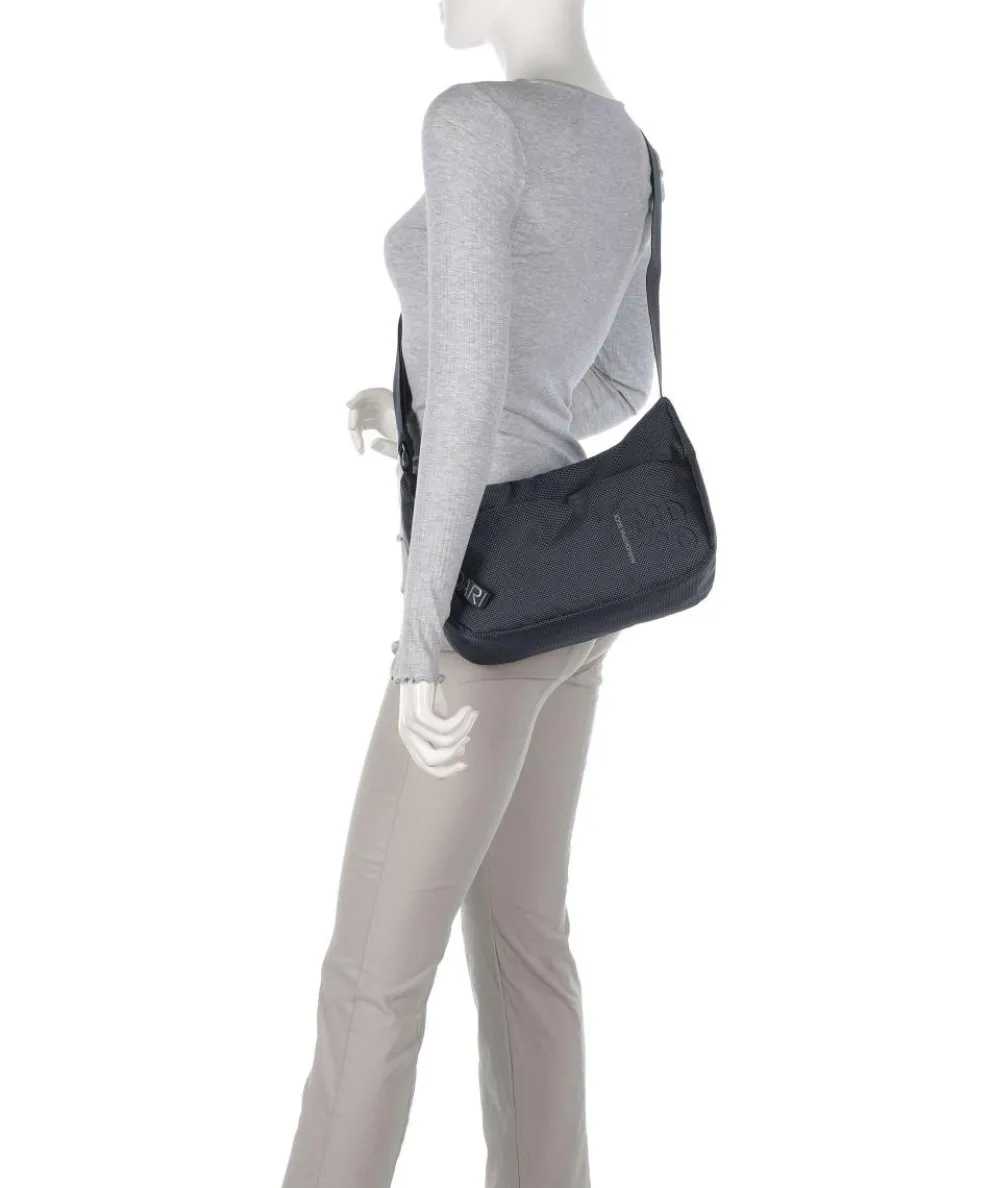 MD20 Umhängetasche Polyester schwarz/blau