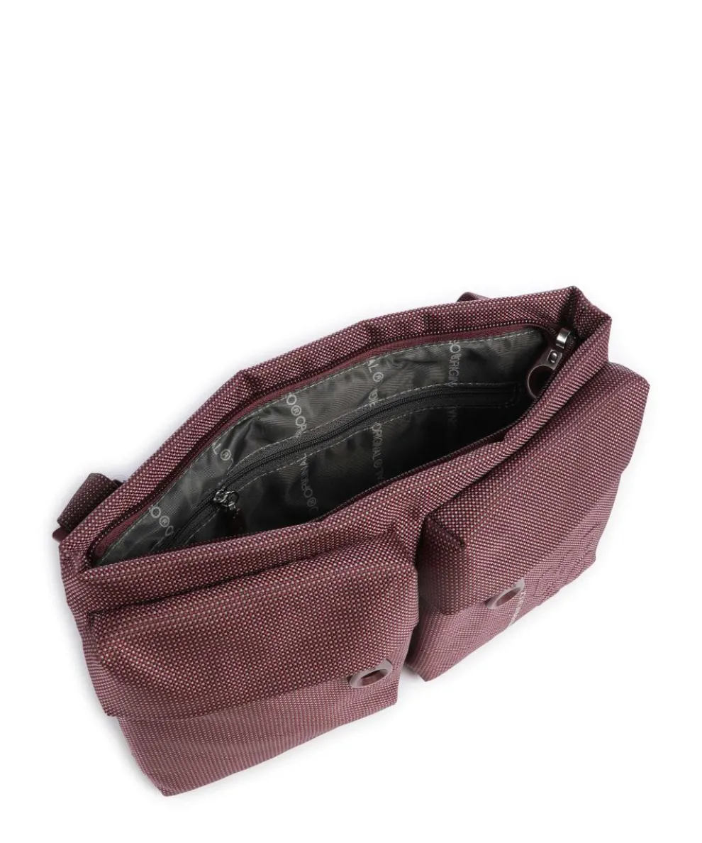 MD20 Umhängetasche Polyester brombeer
