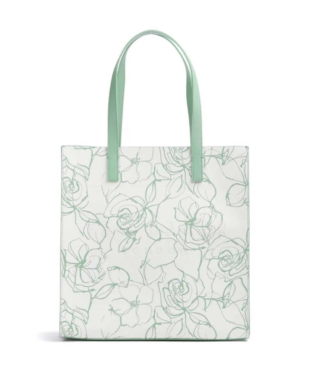 Meaicon Shopper Lederimitat weiß