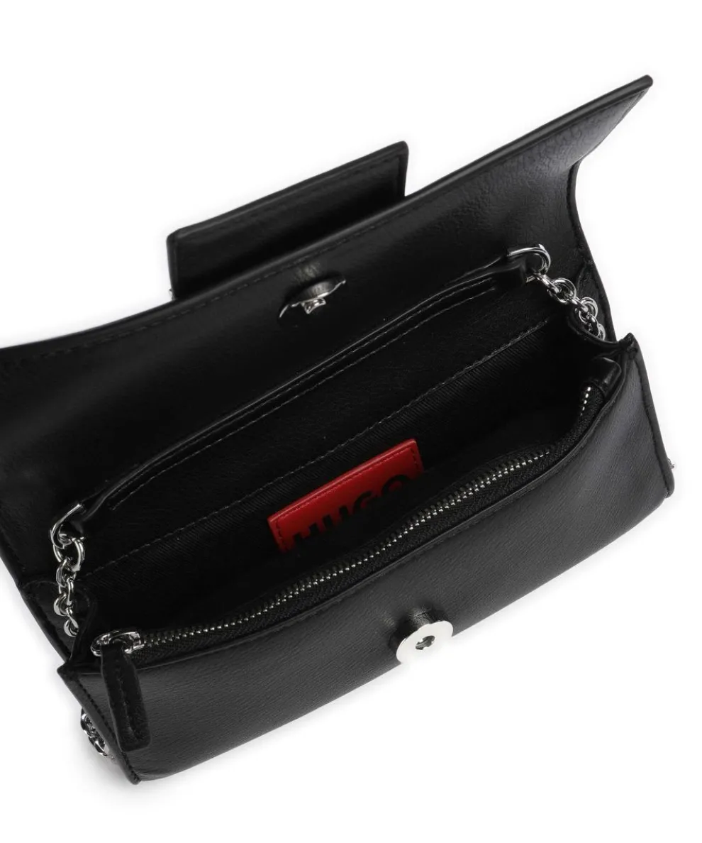 Mel 2.0 Umhängetasche Lederimitat schwarz