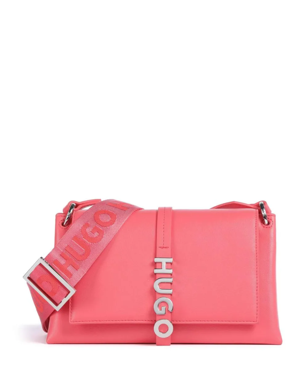 Mel Umhängetasche Lederimitat pink
