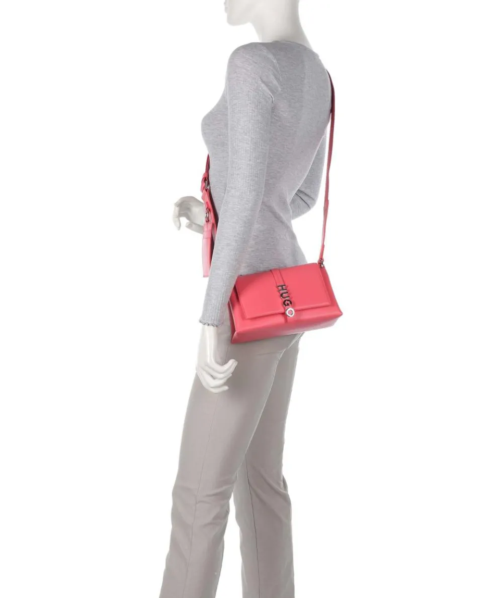 Mel Umhängetasche Lederimitat pink